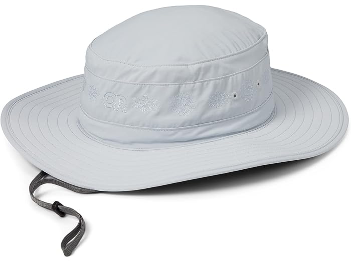 (取寄) アウトドア リサーチ レディース ソーラー ローラー サン ハット Outdoor Research women Solar Roller Sun Hat Titanium/Rice Embroidery