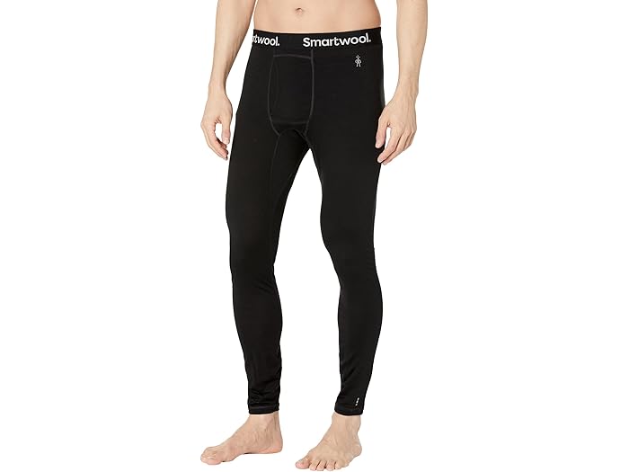 (取寄) スマートウール メンズ クラシック オール-シーズン メリノ ベース レイヤー ボトム Smartwool men Classic All-Season Merino Base Layer Bottoms Black