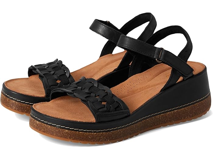 (取寄) クラークス 靴 レディース カッサンダ バー Clarks women Kassanda Bar Black Leather