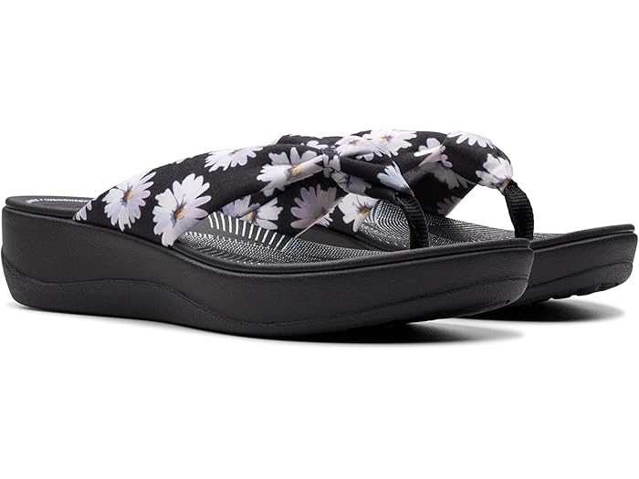 (取寄) クラークス 靴 レディース アーラ グリソン Clarks women Arla Glison Black Multi Textile
