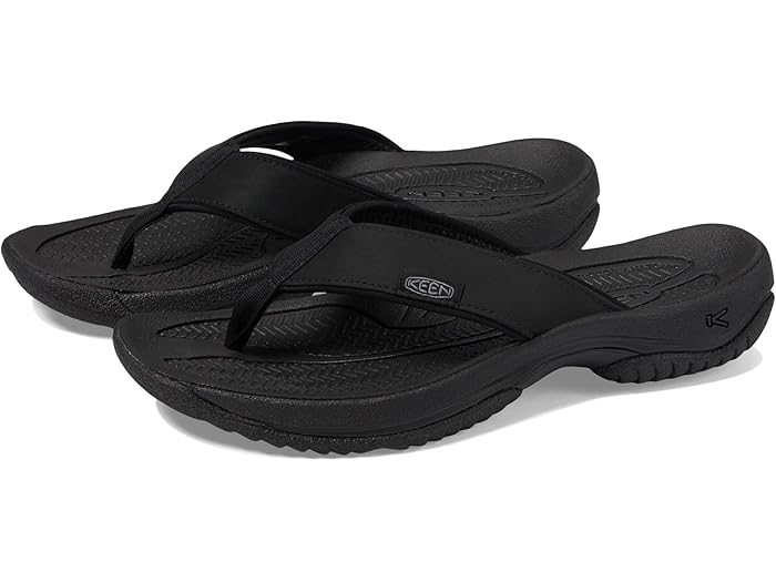 (取寄) キーン メンズ コナ フリップ TG KEEN men Kona Flip TG Black/Steel Grey