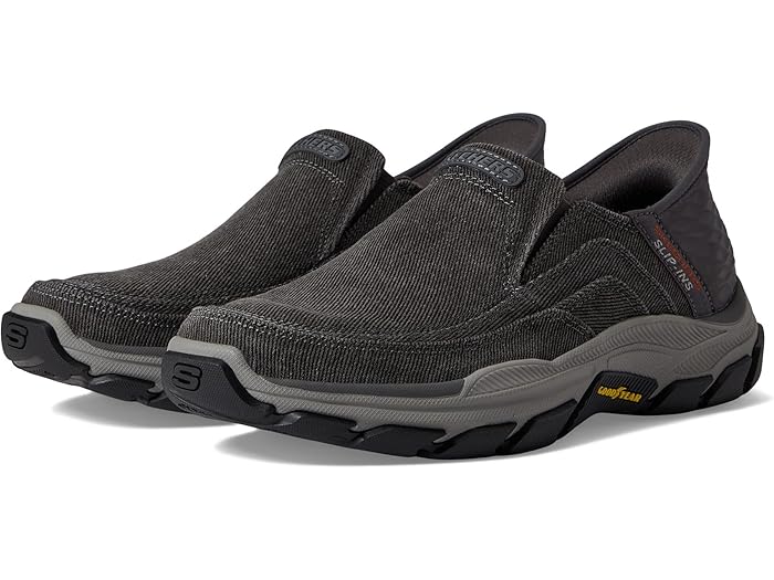(取寄) スケッチャーズ スニーカー メンズ リスペクテッド ホルムグレン ハンズ フリー スリップインズ SKECHERS men Respected Holmgren Hands Free Slip-Ins Charcoal 16,013円