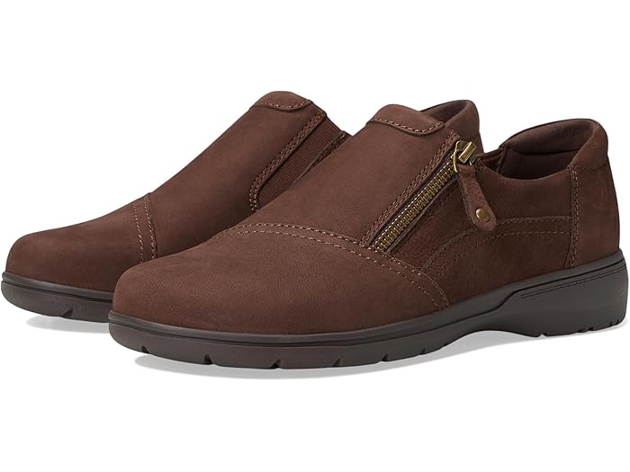 (取寄) ロックポート レディース ハリー Rockport women Hallie Dark Brown Leather