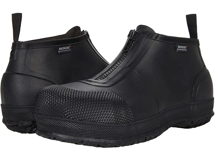 (取寄) ボグス オーバーシュー ジップ コンポジット セーフティー トゥ Bogs Overshoe Zip Composite Safety Toe Black
