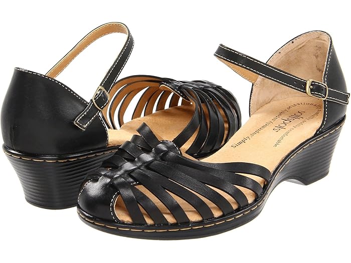 (取寄) コンフォーティヴァ レディース タチアナ - ソフト スポッツ Comfortiva women Tatianna - Soft Spots Black
