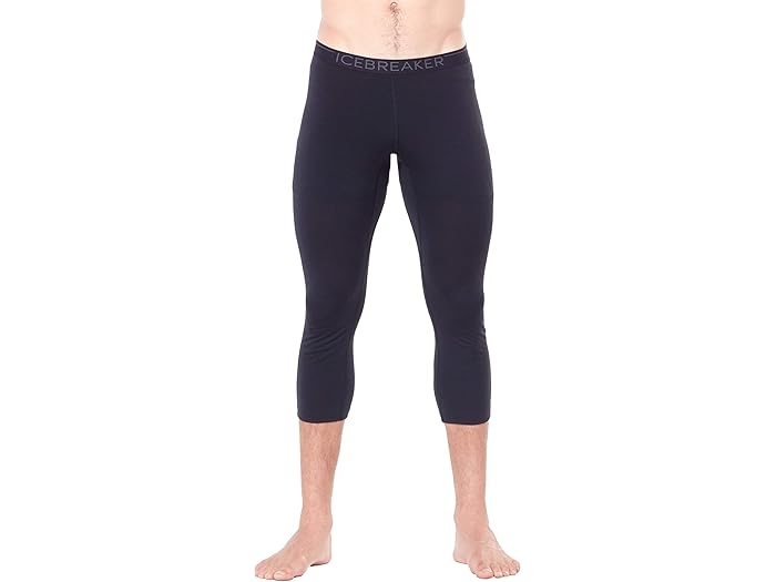 (取寄) アイスブレイカー メンズ 200 オアシス メリノ ベース レイヤー レッグレス Icebreaker men 200 Oasis Merino Base Layer Legless Black/Monsoon