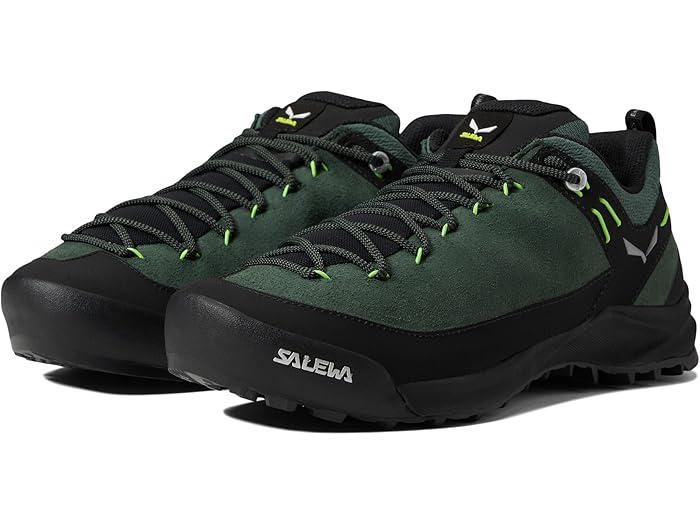(取寄) サレワ メンズ ワイルドファイヤー レザー SALEWA men Wildfire Leather Raw Green/Black
