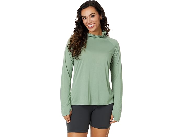 (取寄) フリーフライ レディース バンブー ライトウェイト ブーディ リ Free Fly women Bamboo Lightweight Hoodie II Palm Green