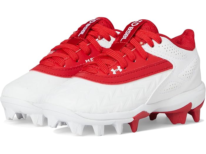 (取寄) アンダーアーマー キッズ ボーイズ リードオフ ロウ RM ジュニア 3.0 (トドラー/リトル キッド/ビッグ キッド) Under Armour Kids boys Leadoff Low RM Jr. 3.0 (Toddler/Little Kid/Big Kid) Red/White/Red