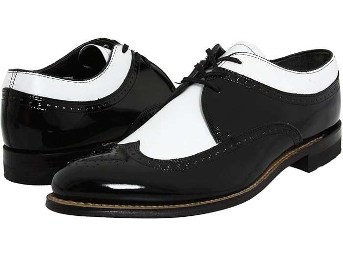 (取寄) ステイシー アダムス メンズ デイトン - ウィングチップ Stacy Adams men Dayton - Wingtip Black w/ White 22,603円