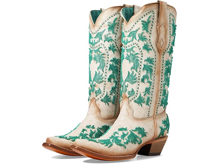 (取寄) コーラル ブーツ レディース Corral Boots women C4131 White
