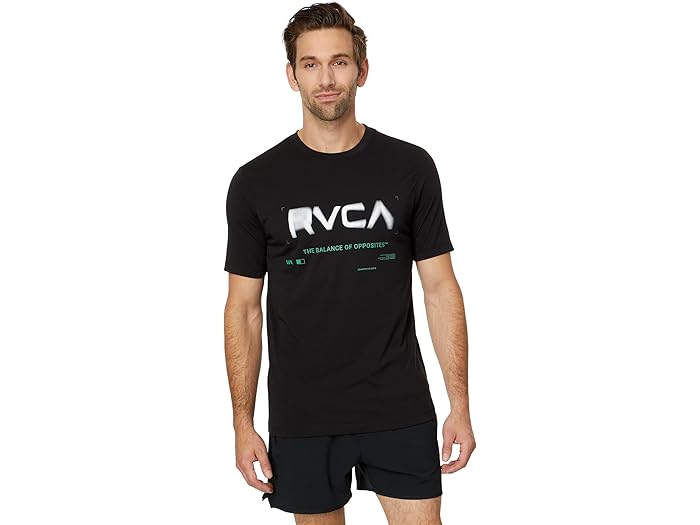 (取寄) ルーカ メンズ ラディアル Ss RVCA men Radial Ss Black