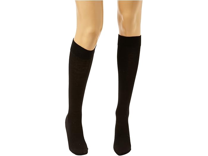 (取寄) ウォルフォード レディース メリノ ニー-ハイズ Wolford women Merino Knee-Highs Black