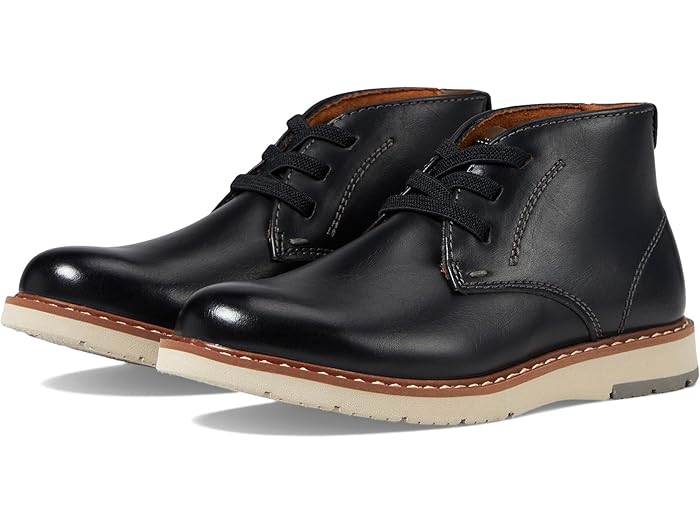 (取寄) フローシャイム キッズ ボーイズ ヴィーブ プレーン トゥ チャッカ (トドラー/リトル キッド/ビッグ キッド) Florsheim Kids boys Vibe Plain Toe Chukka (Toddler/Little Kid/Big Kid) Black