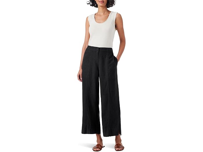 (取寄) ニックゾー レディース ルンバ パーク ワイド レッグ アンクル パンツ NIC+ZOE women Rumba Park Wide Leg Ankle Pants Black Onyx 14,461円
