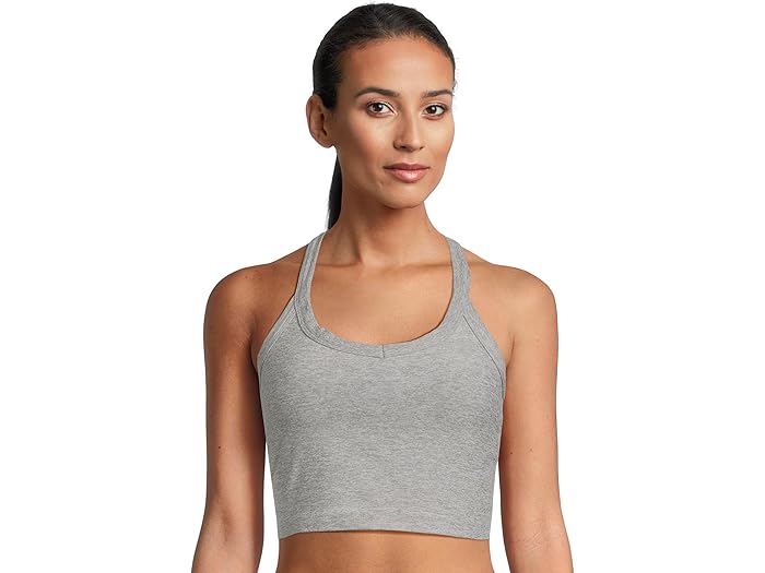 (取寄) ビヨンドヨガ レディース スペースダイ オン ザ アップ クロップド タンク Beyond Yoga women Spacedye On The Up Cropped Tank Silver Mist