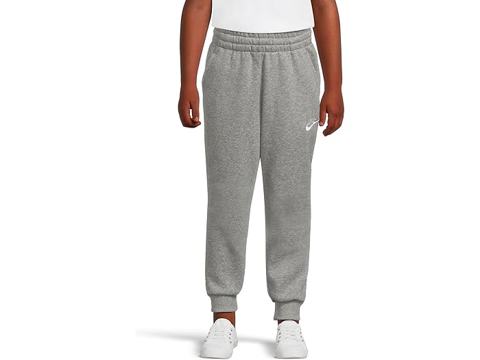 (取寄) ナイキ キッズ キッズ スポーツウェア クラブ フリース ジョガーズ (リトル キッド/ビッグ キッド) Nike Kids kids Sportswear Club Fleece Joggers (Little Kid/Big Kid) Dark Grey Heather/Base Grey/White 12,347円