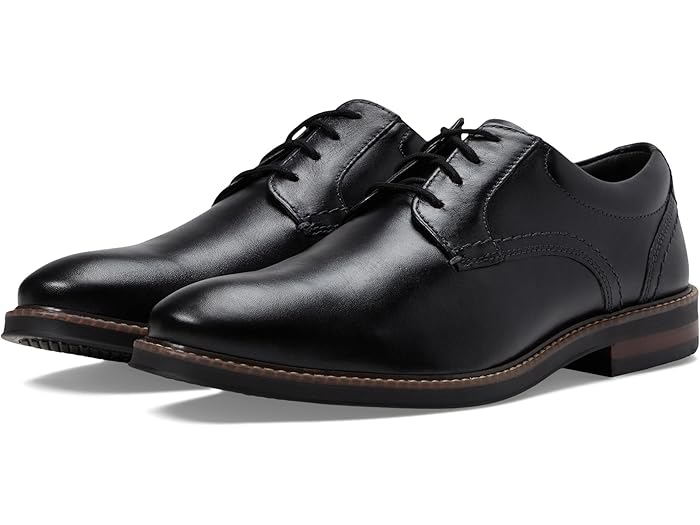 (取寄) ナン ブッシュ メンズ カルドロン プレーン トゥ オックスフォード Nunn Bush men Calderone Plain Toe Oxford Black