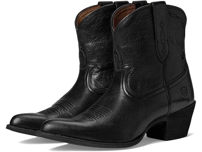 (取寄) アリアット レディース マギー ウェスタン ブーツ Ariat women Maggie Western Boots Black Night画像