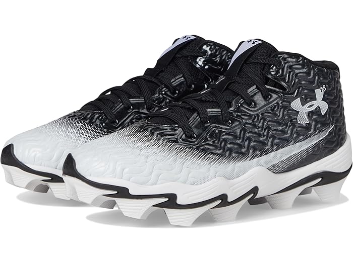 (取寄) アンダーアーマー キッズ ボーイズ スポットライト ハンマー RM ジュニア (トドラー/リトル キッド/ビッグ キッド) Under Armour Kids boys Spotlight Hammer RM Jr. (Toddler/Little Kid/Big Kid) Black/White/White 10,760円