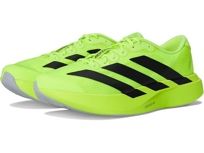 (取寄) アディダス ランニング メンズ アディゼロ エボ Sl ランニング シューズ adidas Running men adiZero Evo SL Running Shoes Lucid Lemon/Black/Matte Silver
