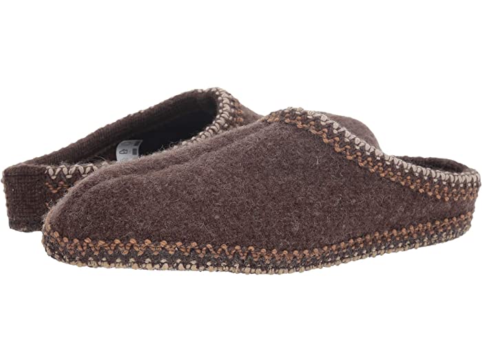 (取寄) ハフリンガー アズ クラシック スリッパ Haflinger AS Classic Slipper Brown
