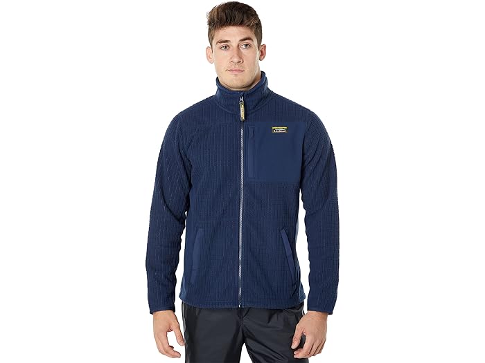 (取寄) エルエルビーン メンズ マウンテン クラシック ウィンドプルーフ フリース ジャケット L.L.Bean men Mountain Classic Windproof Fleece Jacket Nautical Navy