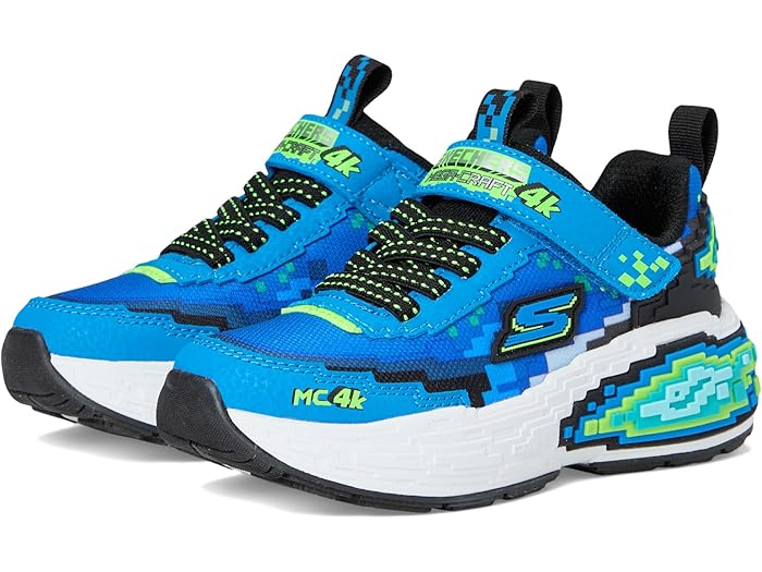 (取寄) スケッチャーズ スニーカー キッズ ボーイズ メガ-クラフト 4K SKECHERS KIDS boys Mega-Craft 4K 402160L (Little Kid/Big Kid) Blue/Lime