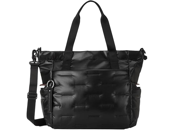 (取寄) ヘデグレン レディース パファー - トート バッグ Hedgren women Puffer - Tote Bag Black 1