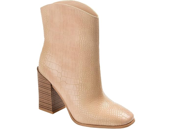 (取寄) ジュルネ コレクション レディース トゥルー コンフォート フォーム ブレキン ブーティ Journee Collection women Tru Comfort Foam Brekinn Bootie Tan