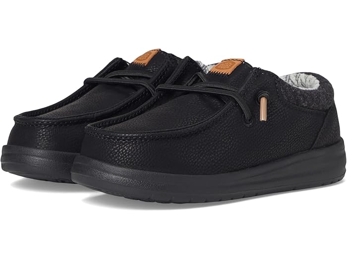 (取寄) ヘイデュードキッズ ボーイズ ポール クラシック (トドラー) Hey Dude Kids boys Paul Classic (Toddler) Black/Black