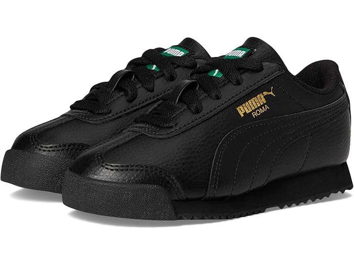 (取寄) プーマ キッズ ローマ (リトル キッド) PUMA kids Roma (Little Kid) Puma Black