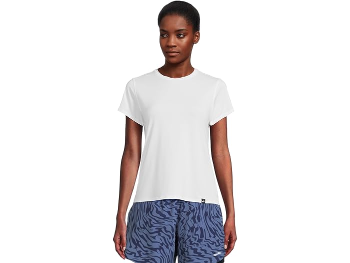 (取寄) ブルックス レディース ラグゼ ショート スリーブ Brooks women Luxe Short Sleeve White