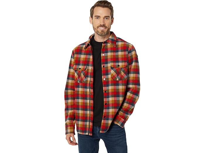 (取寄) スマートウール メンズ アンカー ライン シャツ ジャケット Smartwool men Anchor Line Shirt Jacket Rhythmic Red Plaid