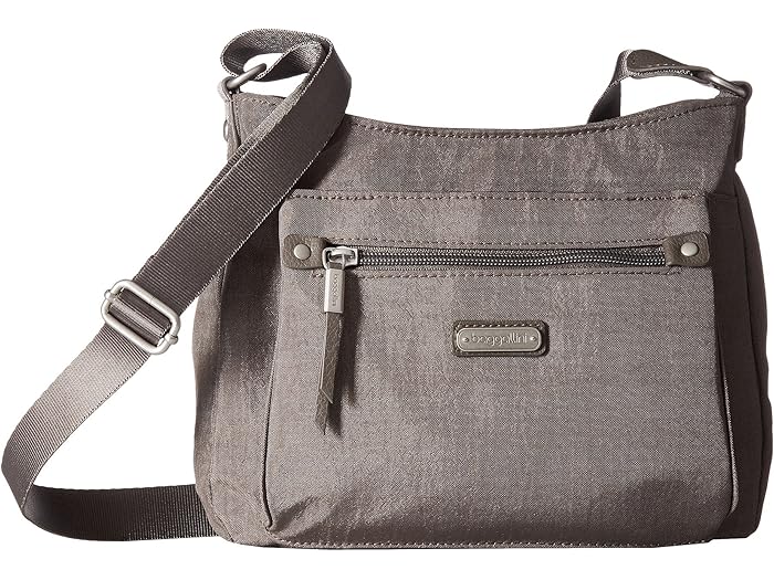 (取寄) バッガリーニ レディース ニュー クラシック アップタウン バッグ ウィズ Rfid フォン リスレット Baggallini women New Classic Uptown Bagg with RFID Phone Wristlet Sterling Shimmer 18,304円