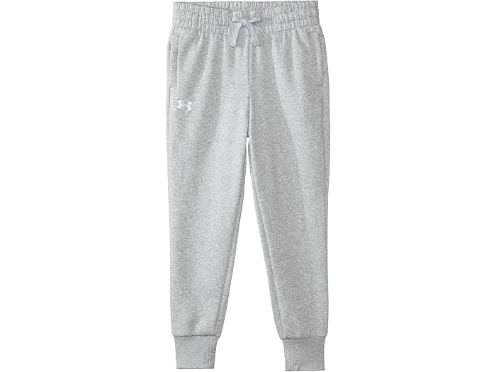 (取寄) アンダーアーマー キッズ ガールズ ライバル フリース ジョガーズ (ビッグ キッド) Under Armour Kids girls Rival Fleece Joggers (Big Kid) Mod Gray Light Heather/White 7,888円