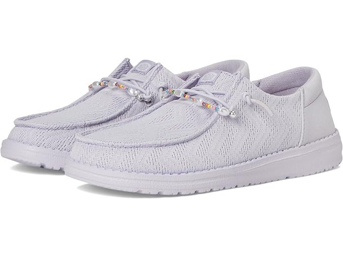 (取寄) ヘイ デュード レディース ウェンディ ファンク メッシュ Hey Dude women Wendy Funk Mesh Shoelry Thistle Purple
