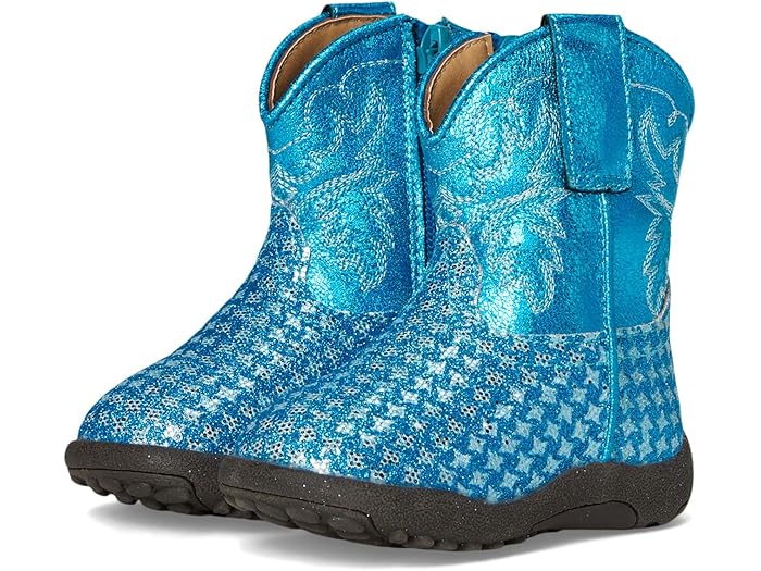 (取寄) ローパー キッズ ガールズ カウベビーズ グリッター グリーム (インファント/トドラー) Roper Kids girls Cowbabies Glitter Gleam (Infant/Toddler) Blue