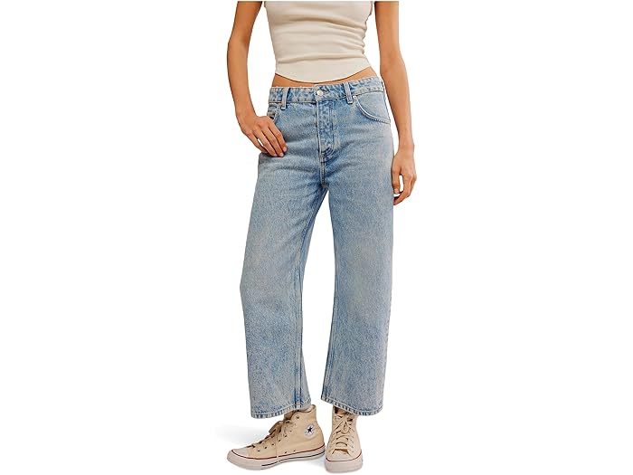 (取寄) フリーピープル レディース ウィー ザ フリー ディープ トランス ドロップド ボーイフレンズ ジーンズ Free People women We The Free Deep Trance Dropped Boyfriend Jeans Sweet Dreams