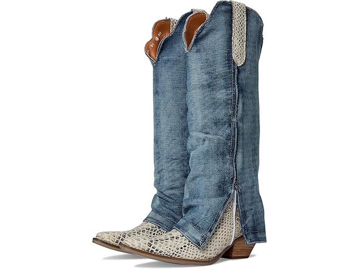 (取寄) ディンゴ レディース レザー ブーツ Dingo women Shabby Leather Boot Blue