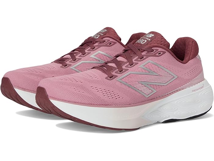 (取寄) ニューバランス レディース フレッシュ フォーム X 880 New Balance women Fresh Foam X 880 v15 Washed Burgundy/Pink Taffy/Silver Metallic