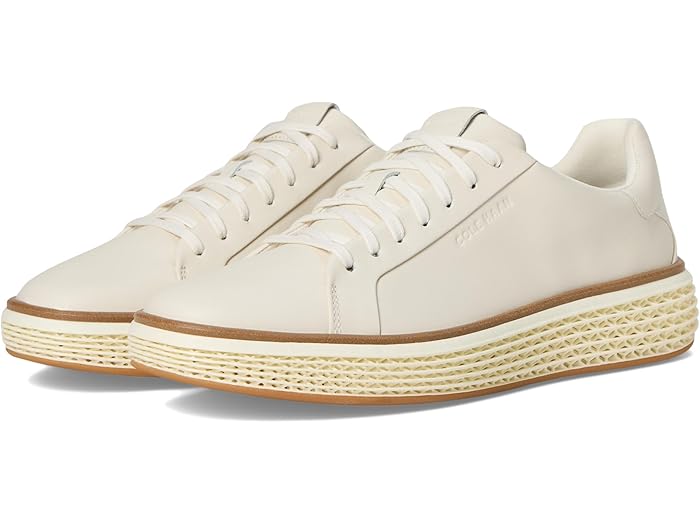 (取寄) コールハーン メンズ グランドプロ コート スニーカー Cole Haan men Grandpro Court Skyweave Sneakers Ivory/Ivory/Ivory