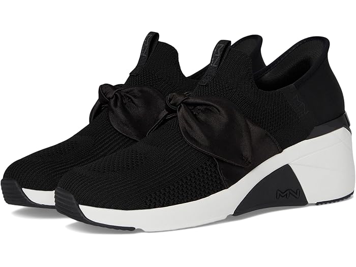 (取寄) スケッチャーズ スニーカー レディース ア ウェッジ - ハンズ-フリー スリップインズ SKECHERS women A Wedge - Enzie Hands-Free Slip-Ins Black/White