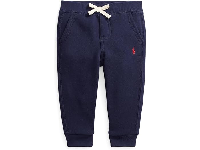(取寄) ラルフローレン キッズ ボーイズ フリース ジョガー パンツ (インファント) Polo Ralph Lauren Kids boys Fleece Jogger Pants (Infant) Cruise Navy