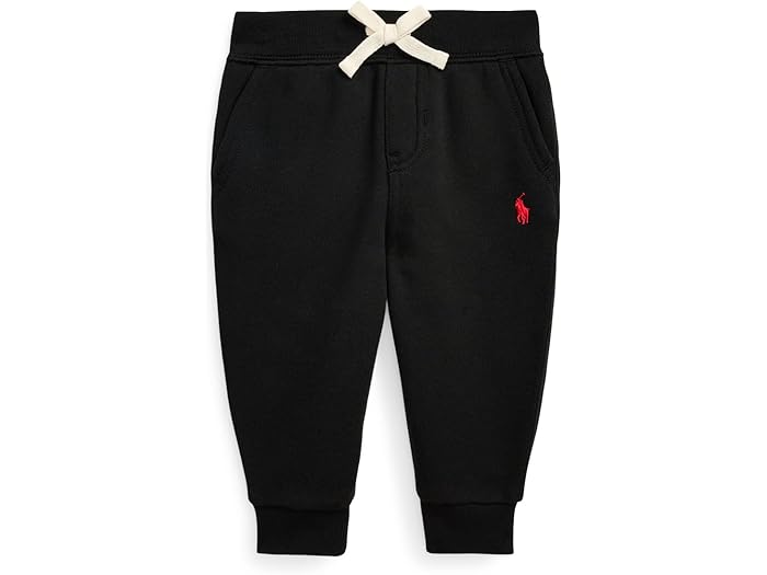 (取寄) ラルフローレン キッズ ボーイズ フリース ジョガー パンツ (インファント) Polo Ralph Lauren Kids boys Fleece Jogger Pants (Infant) Polo Black