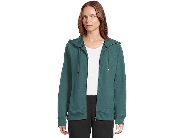 (取寄) エルエルビーン レディース ピークス アイランド フル-ジップ ブーディ L.L.Bean women Peaks Island Full-Zip Hoodie Shade Teal