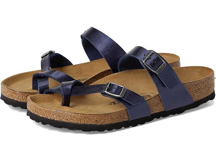 (取寄) ビルケンシュトック レディース マリヤ ビルコ-フロー - グレースフル Birkenstock women Mayari Birko-Flor - Graceful Midnight