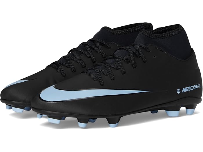 (取寄) ナイキ メンズ スーパーフライ 10 クラブ Nike men Superfly 10 Club Black/Ice Blue