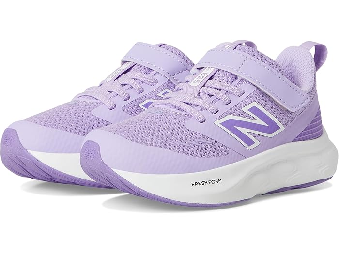(取寄) ニューバランス キッズ フレッシュ フォーム 625 バンジー レース ウィズ トップ ストラップ (リトル キッド) New Balance Kids Fresh Foam 625 Bungee Lace with Top Strap (Little Kid) Violet Crush/Lilac Glo/White