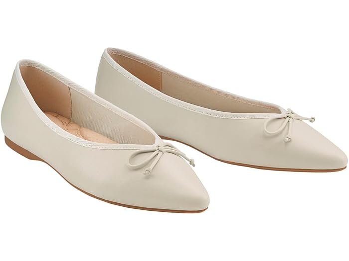 (取寄) バーディーズ レディース ゴールドフィンチ レザー フラッツ Birdies women Goldfinch Leather Flat Ecru Leather